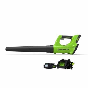 Greenworks Cordless Jet Blower, 2.0 AH Battery Included